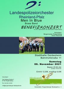 Landespolizeiorchester Rheinlandfalz @ Stadthalle Paradiesgarten